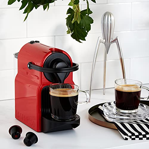 Clovex Inissia – Machine à Café Espresso, Réservoir 0,7L, Rouge Rubis