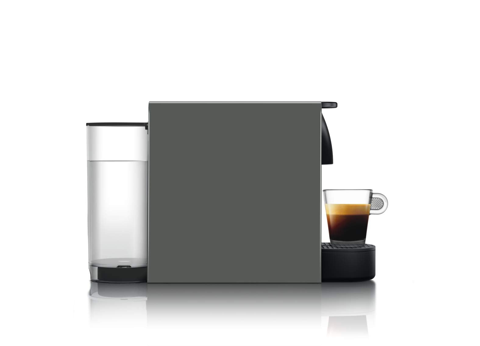 Clovex Essenza Mini – Machine à Café à Capsules Ultracompacte, Gris Intense