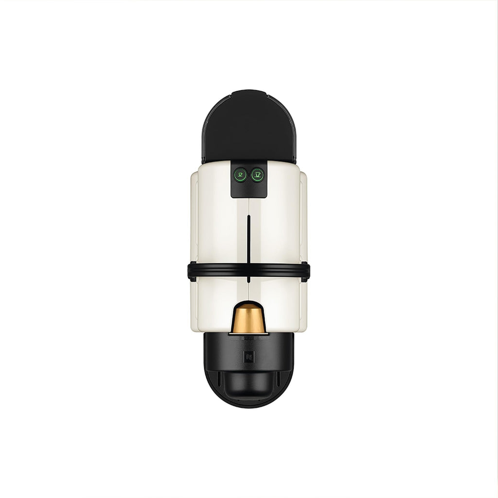 Clovex Inissia – Machine à Café Espresso Compacte, Blanc Brillant