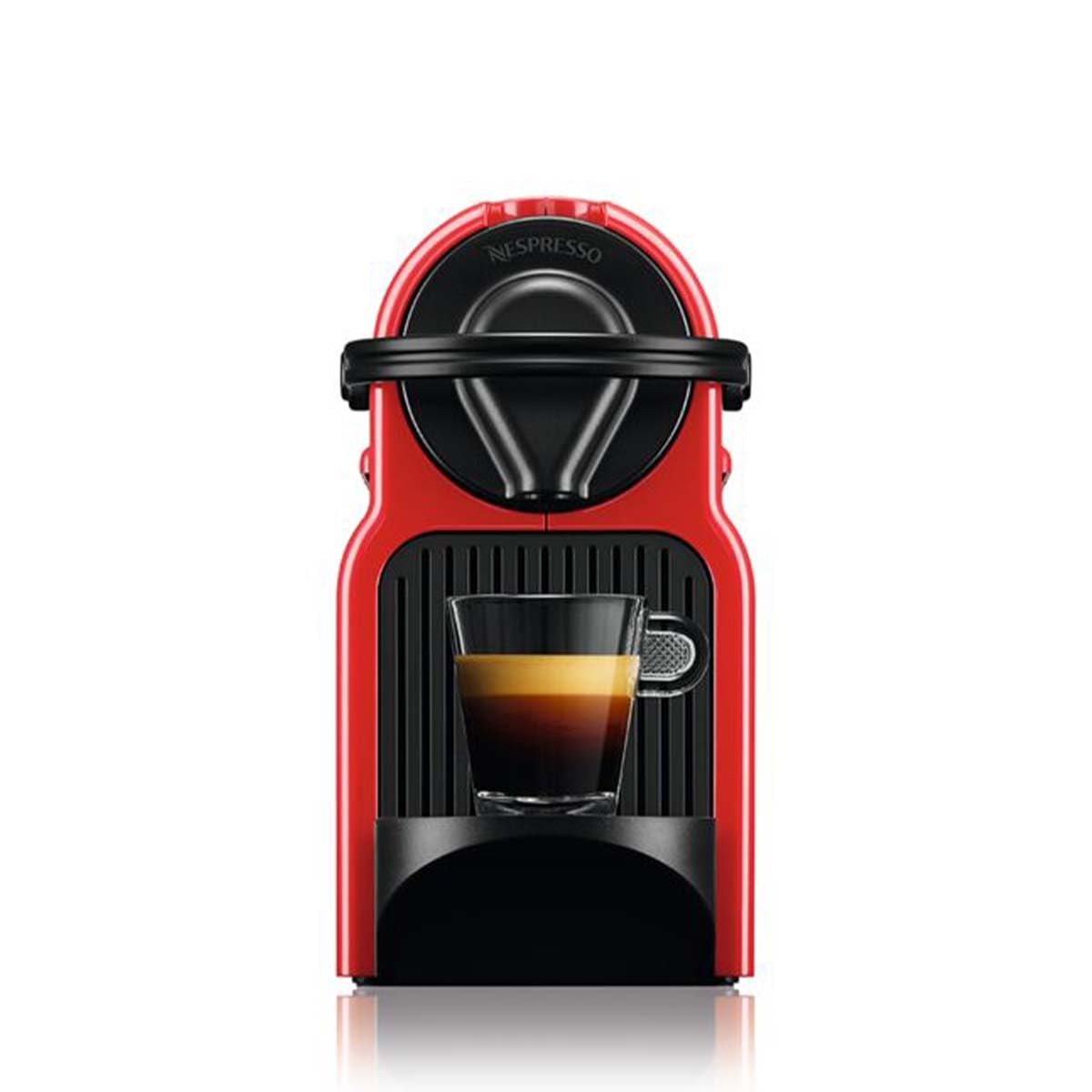Clovex Inissia – Machine à Café Espresso Compacte, Rouge