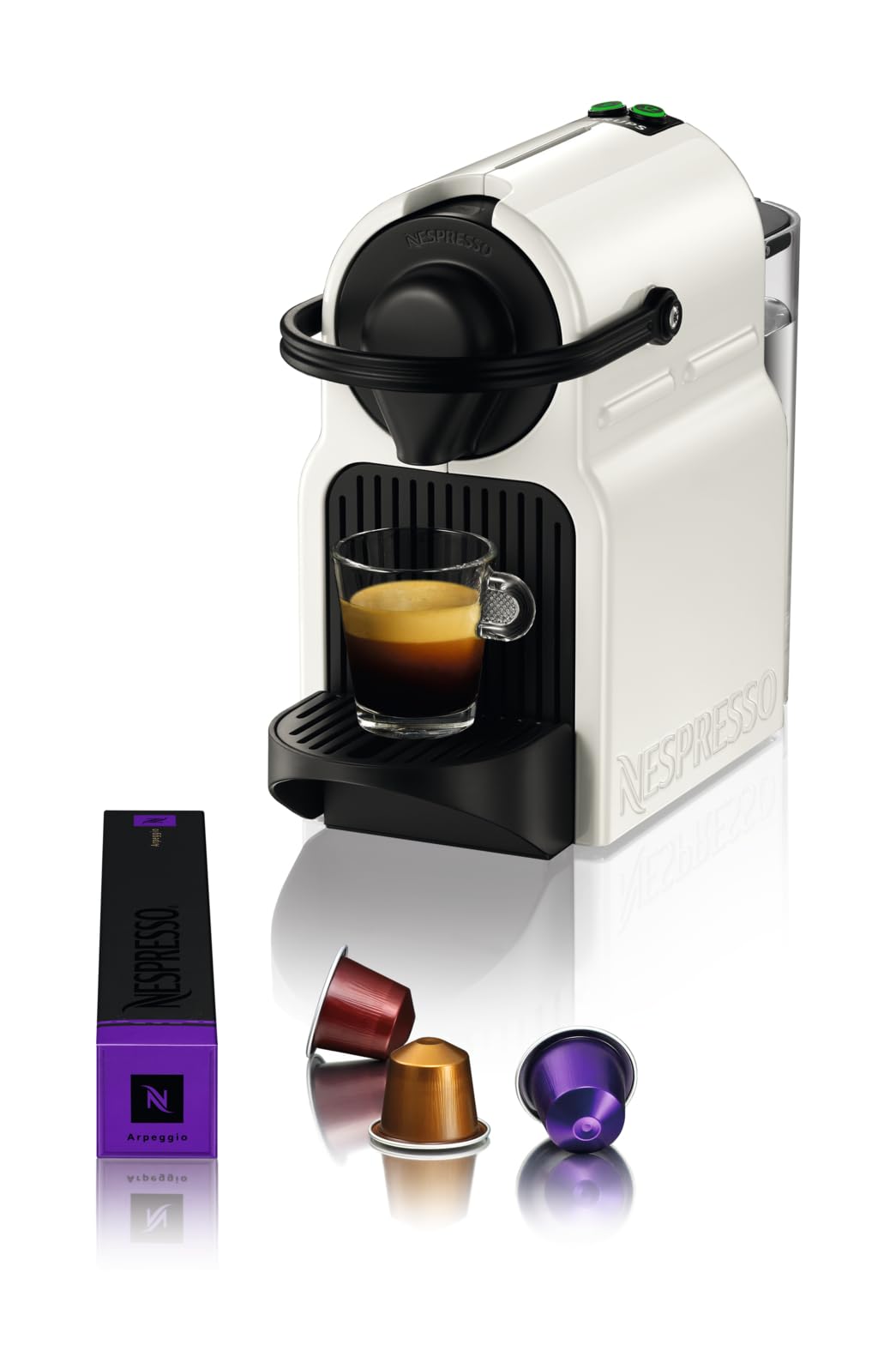 Clovex Inissia – Machine à Café Espresso Compacte, Blanc