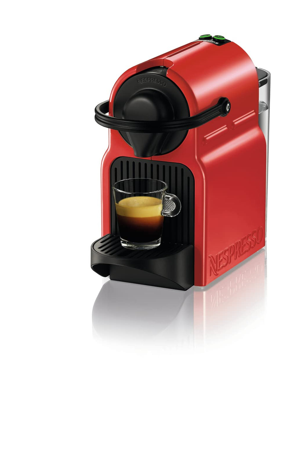 Clovex Inissia – Machine à Café Espresso, Réservoir 0,7L, Rouge Rubis
