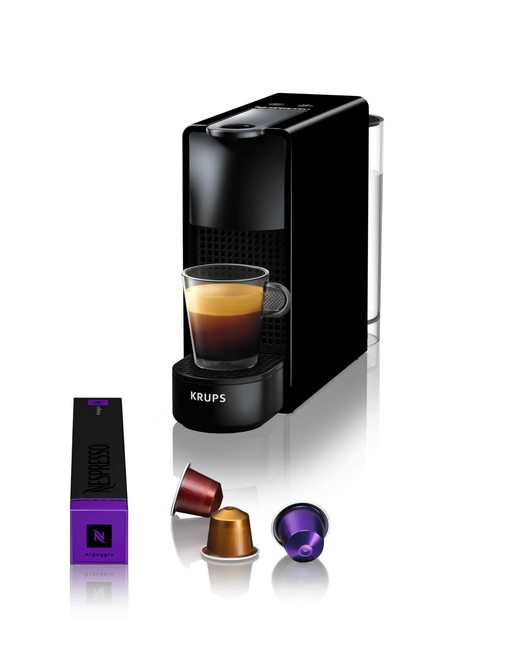 Clovex Essenza Mini – Machine à Café à Capsules Ultracompacte, Noir