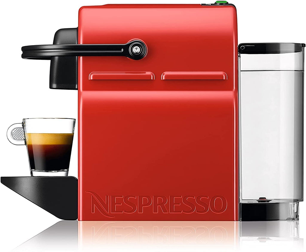 Clovex Inissia – Machine à Café Espresso, Réservoir 0,7L, Rouge Rubis