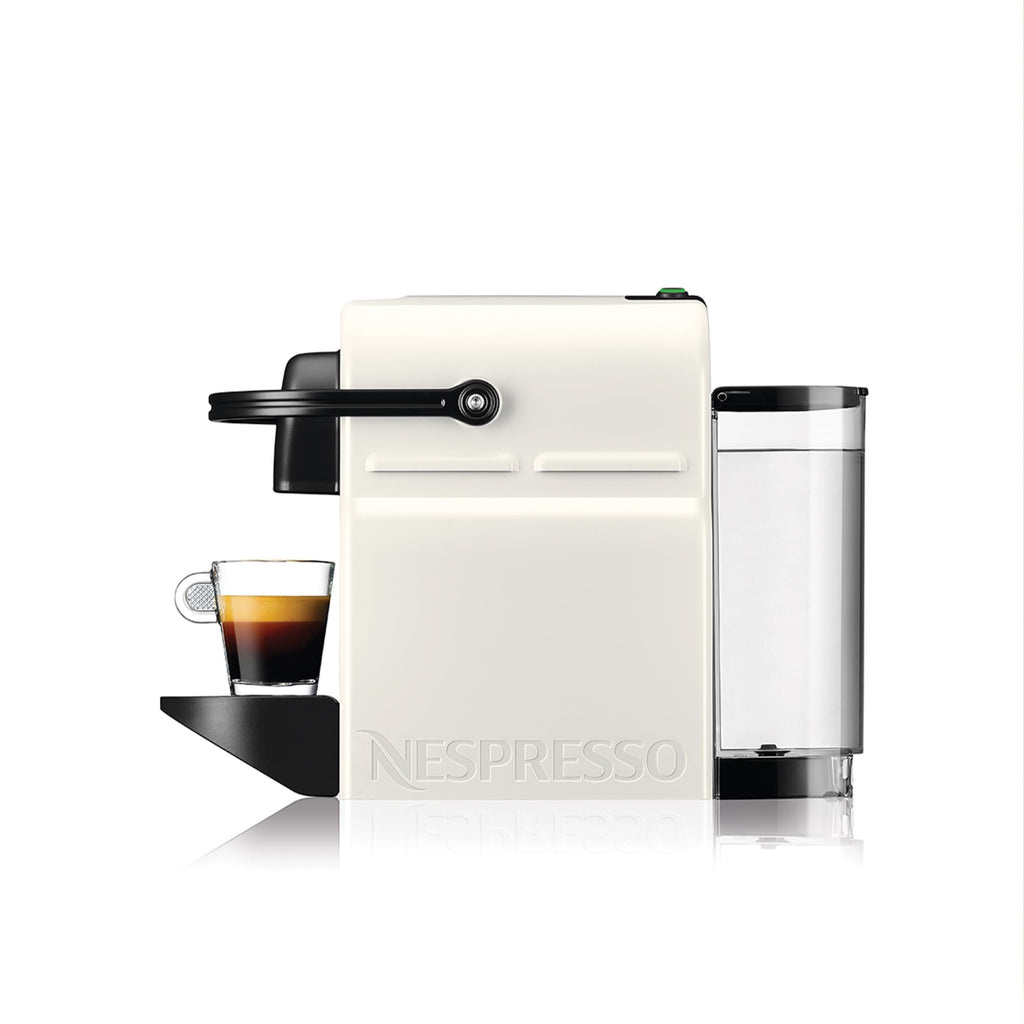 Clovex Inissia – Machine à Café Espresso Compacte, Blanc Brillant
