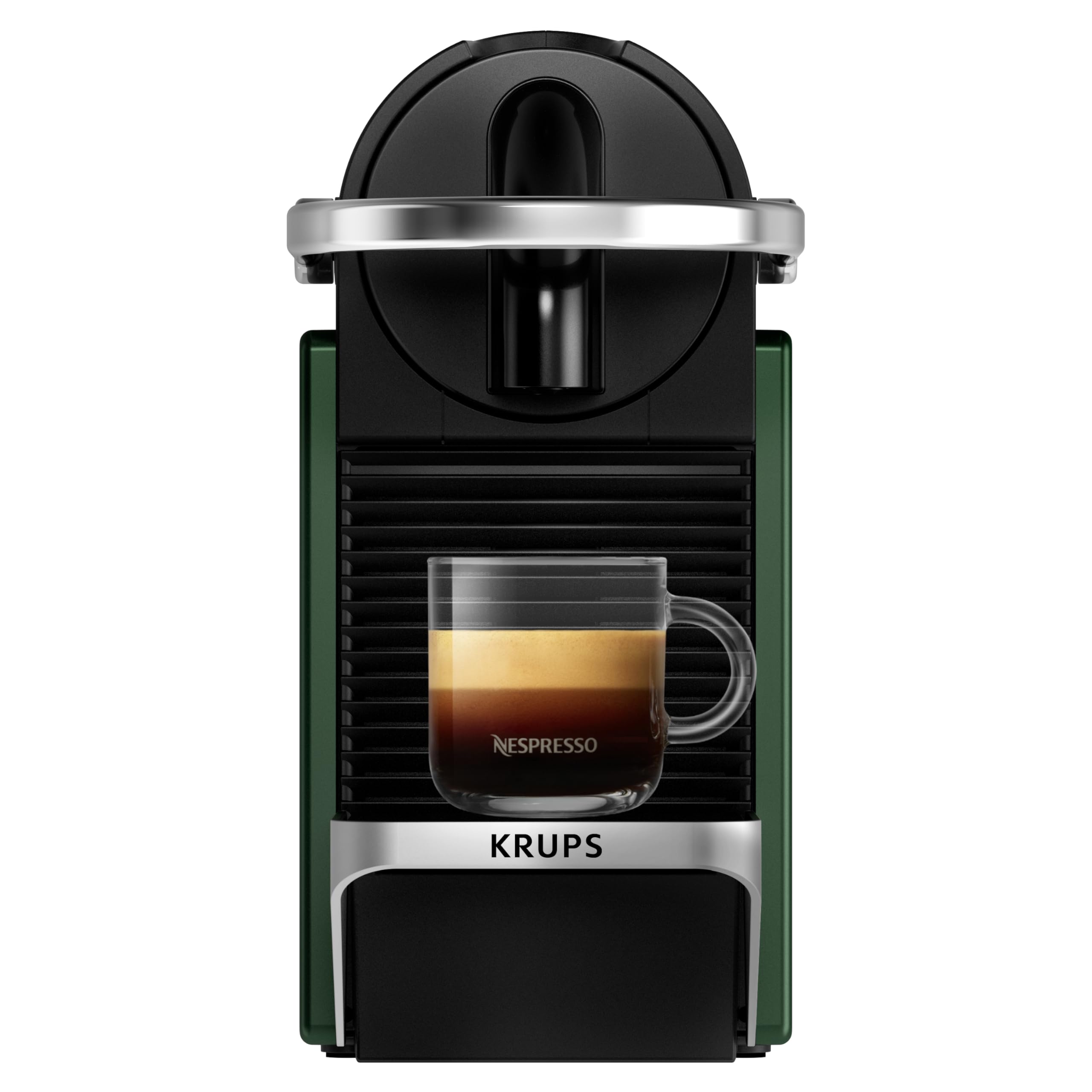 Clovex Pixie – Machine à Café à Capsules Compacte, Vert Foncé